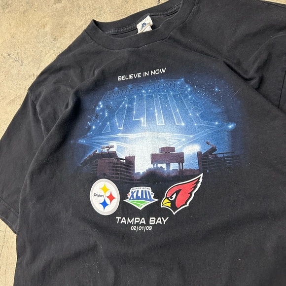2009 Super Bowl tee - Picture 2 of 3